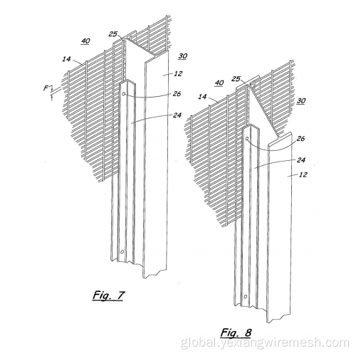 vinyl fence 358 security panel Supplier